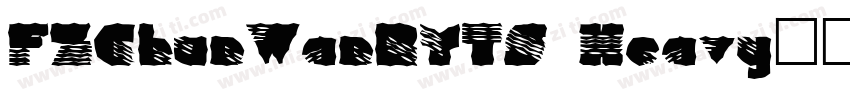 FZChunWanRYTS Heavy字体转换